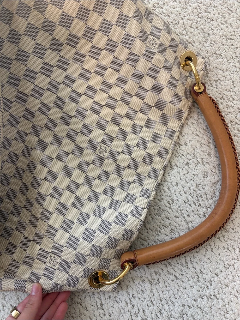 Louis Vuitton Damier Azur Artsy MM Hobo